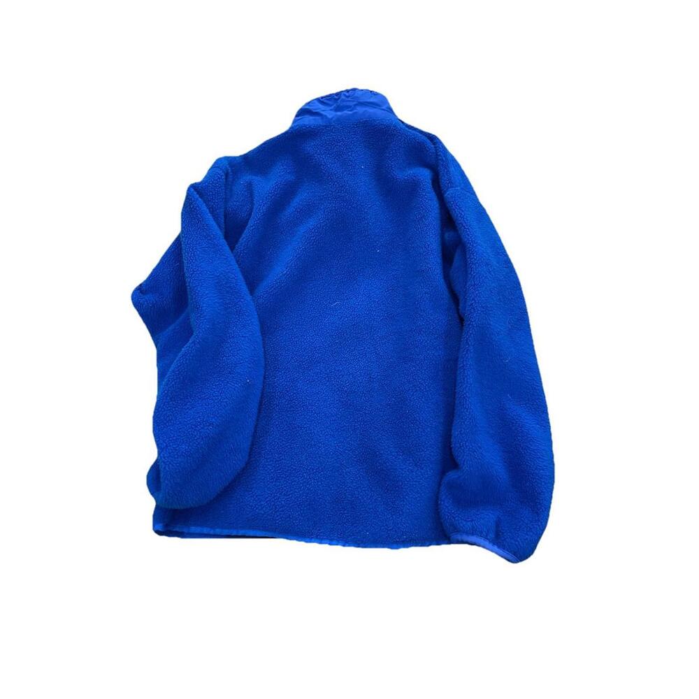 PATAGONIA x VTG 90s Synchilla Fleece Jacket Purple blue Full Zip Youth 14 H94 - Picture 4 of 4